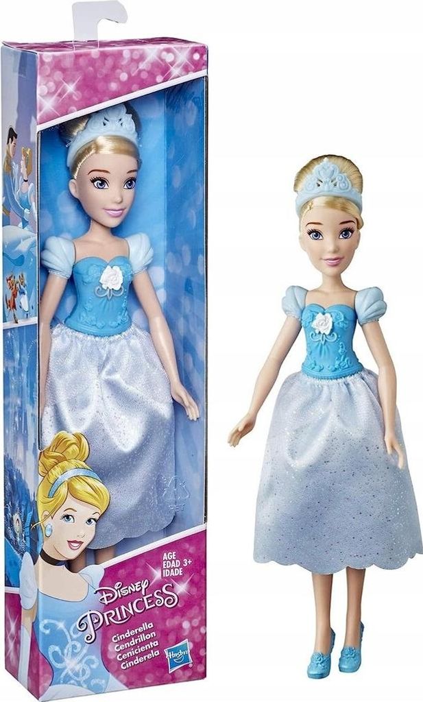 Prinzessin Cinderella Puppe in einem funkelnden Kleid