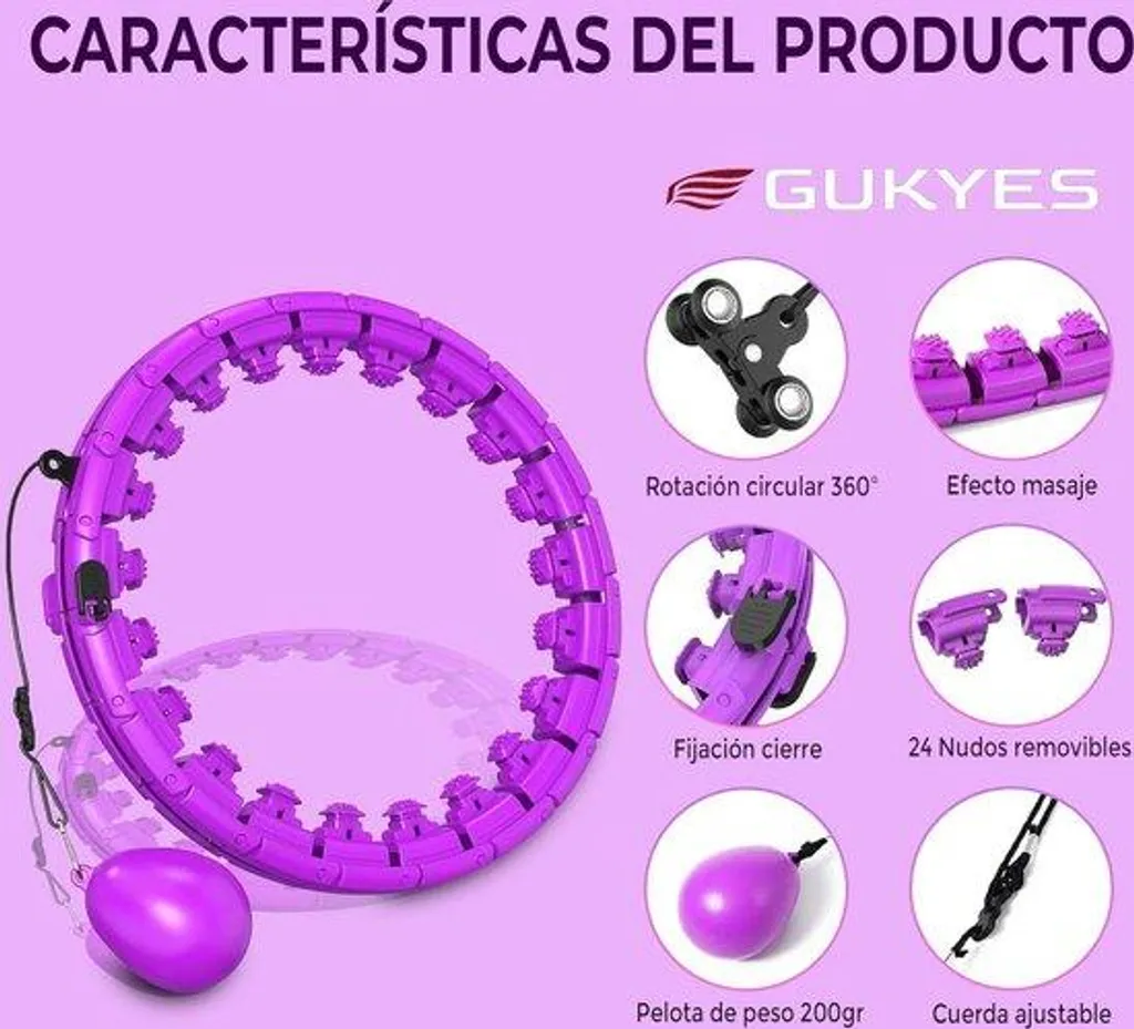 Smart Hula Hoop Antichute : Adieu les Efforts Inutiles, Taille Affinée