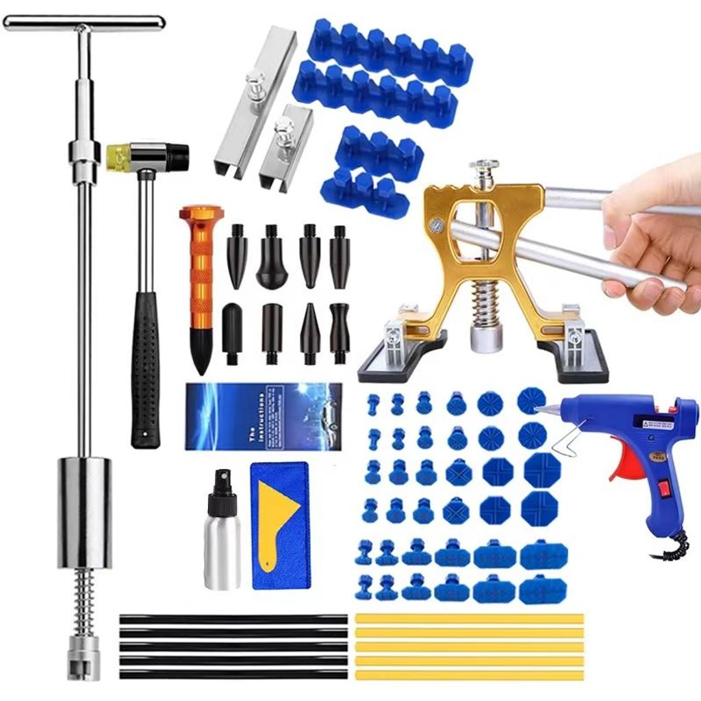 Lackfreies Ausbeulset Auto Karosserie Reparatur Dent Puller Werkzeugset