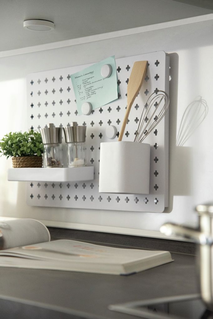 WENKO Wand Organizer Weiß Wano Hänge Aufbewahrung Tür Regal Produktbild 4