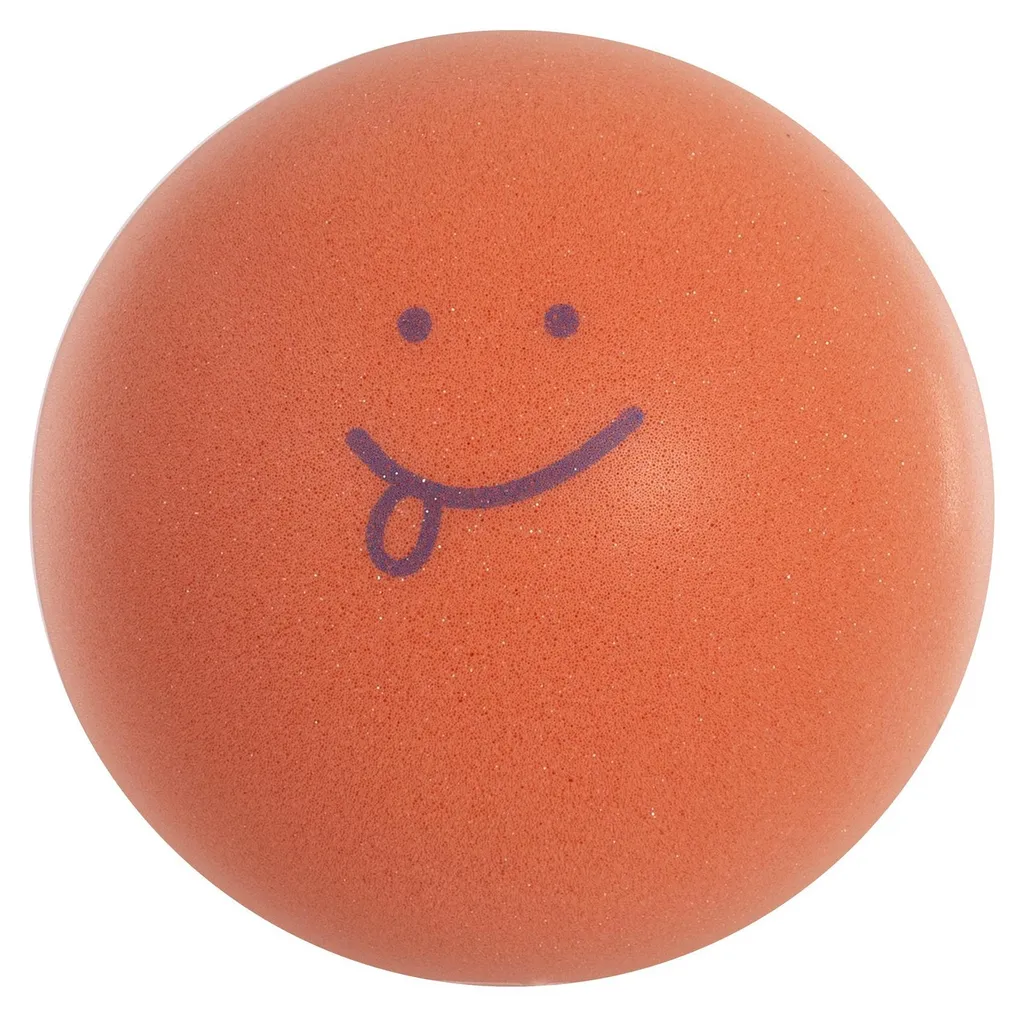 Visage de boule en mousse multicolore idéal pour éveil et jeux d'enfants