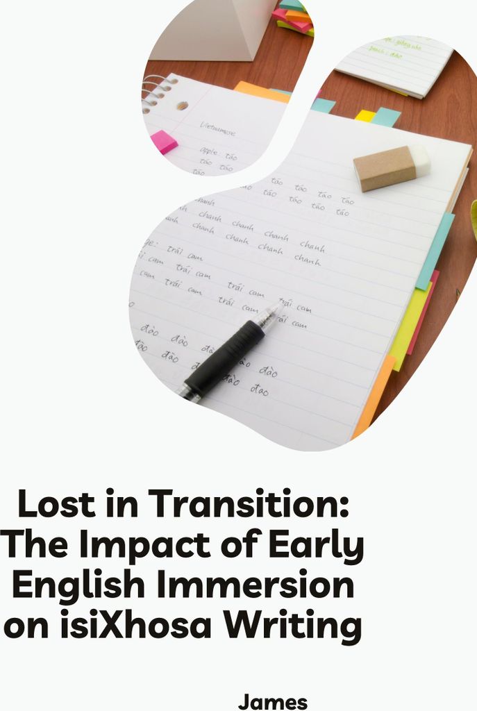 Lost in Transition: The Impact of Early English Immersion on isiXhosa Writing