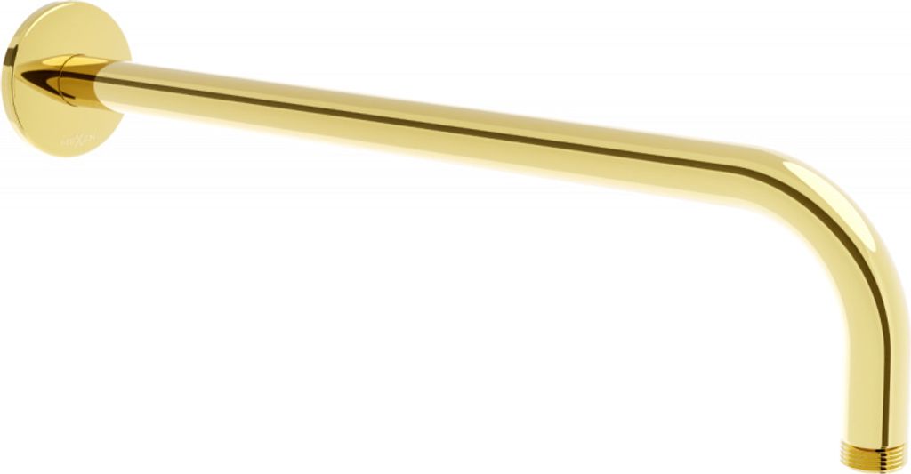 Mexen wandmontierter Duscharm 40 cm Gold - 79211-50 Produktbild 