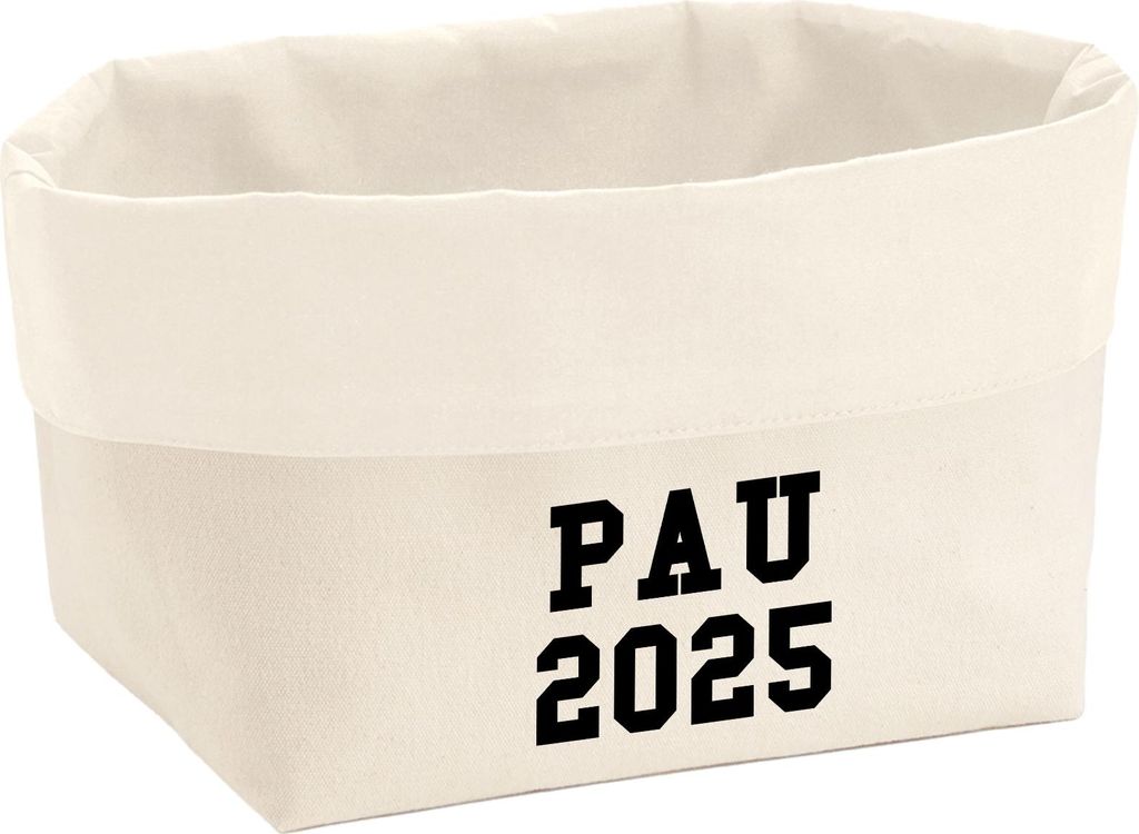 Huuraa Organizer PAU 2025 Abschluss Spanien 8 Liter Large Canvas Baumwolle Utensilo Geschenkidee