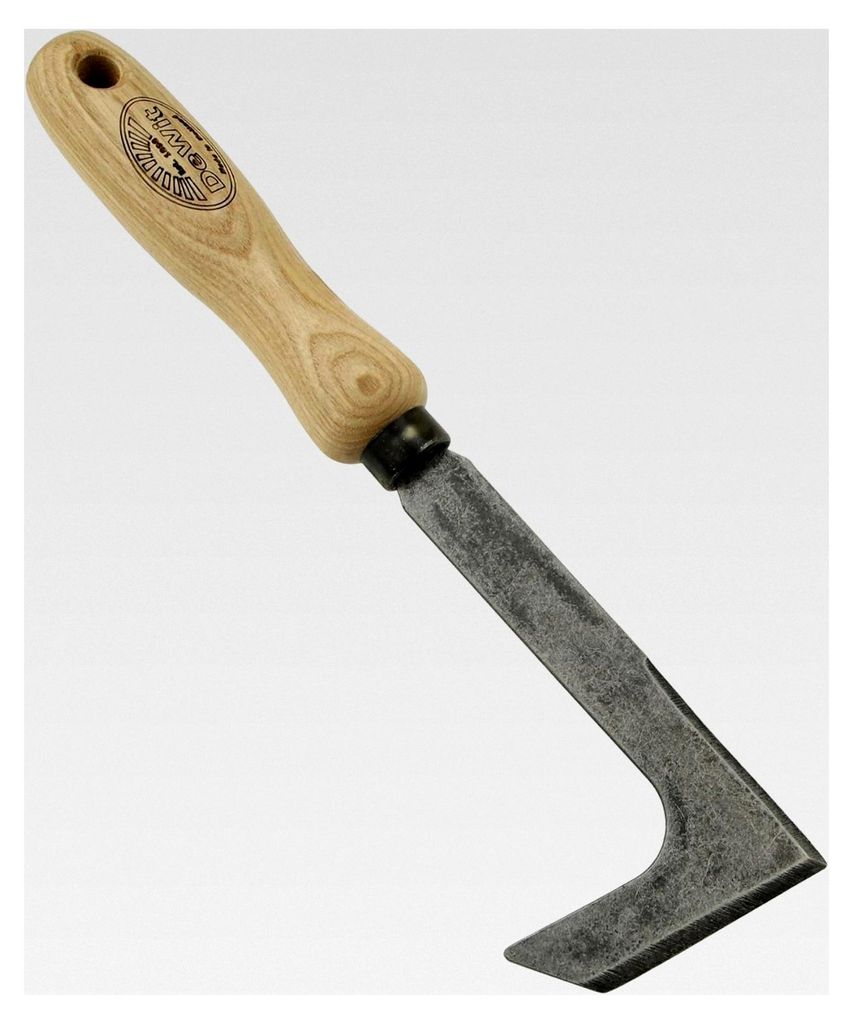 Fugenkratzer 27,5 cm I Garten-Fugenreiniger mit kurzem Griff I Unkrautstecher I -es Gartenzubehör I Fugenmesser I Gartenwerkzeuge – Hergestellt ...