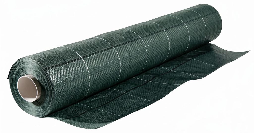 Nyumput - Mulchfolie 10x2,10 m 100 g/m² wasserdurchlässiges Gewebe gegen Unkraut und Algen für Gemüsegarten und Garten, grün