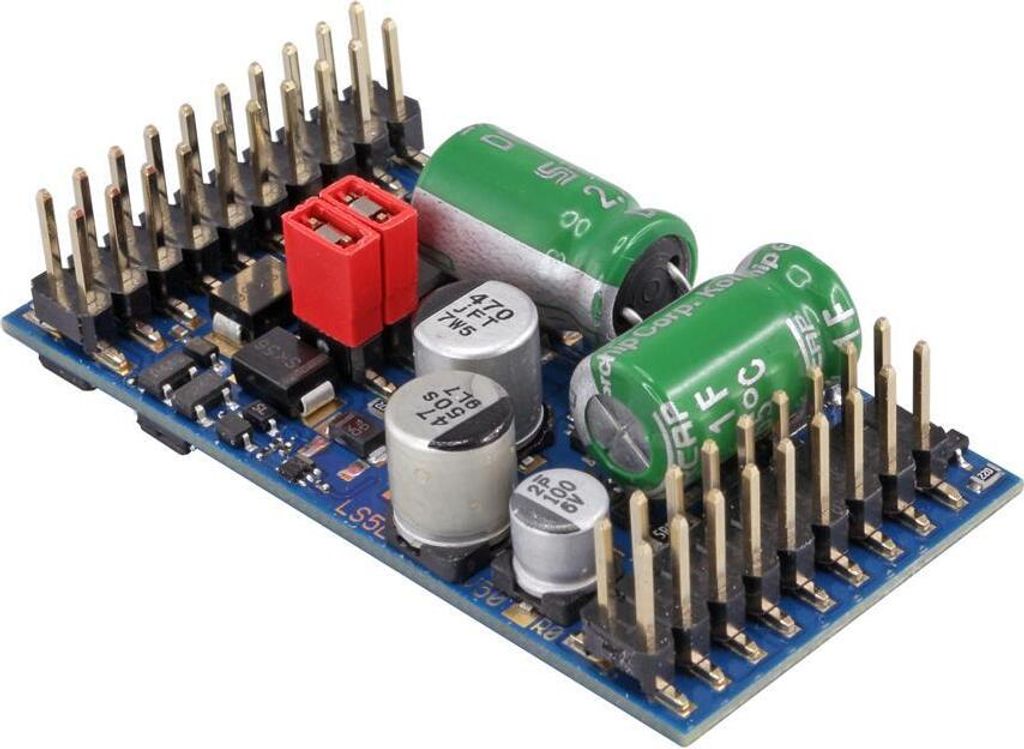 ESU 59315 LokPilot 5 L DCC/MM/SX/M4, Stiftleiste mit Adapter, Retail, Spurweite 0, G, I