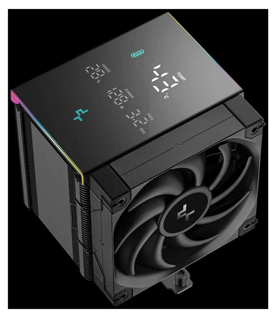 DeepCool AK500 DIGITAL PRO Cooler - Performance 240W e Monitor LCD