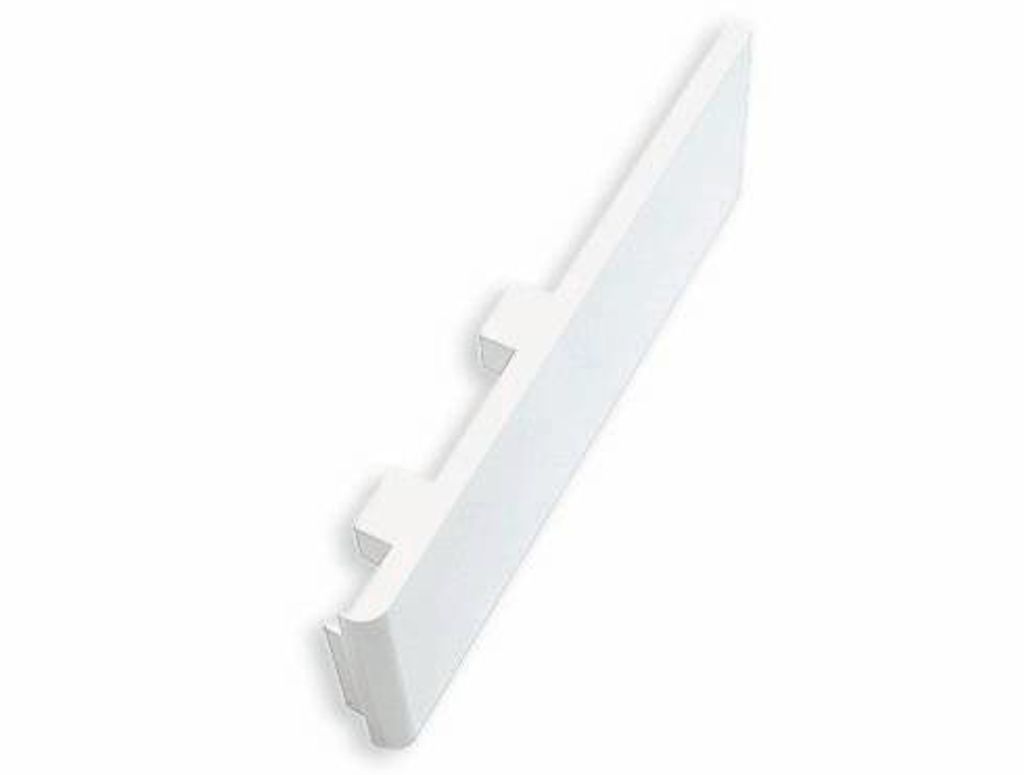 Gardinia Seitendeckel für Vorhangschiene P2Ü, weiß, 5 cm Produktbild 