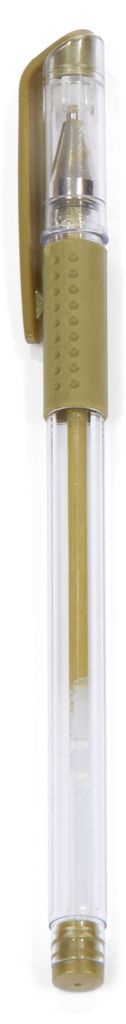 Goldener Glitzer-Gelstift für Gästebücher - Einheitsgröße