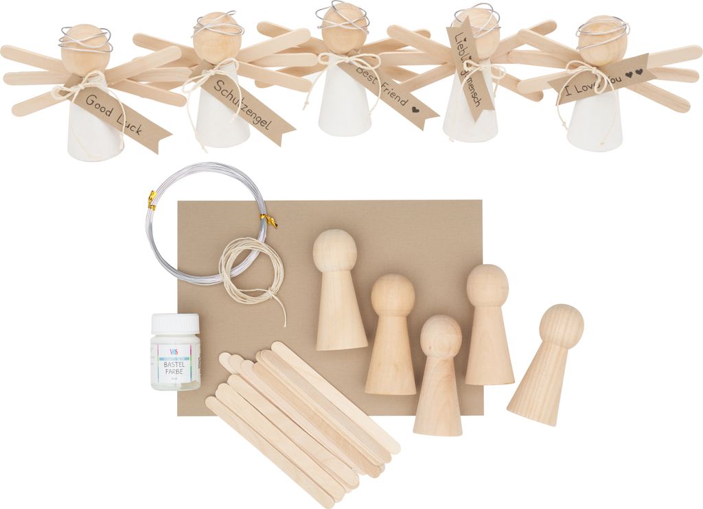 VBS Bastelset Schutzengel 5 Stück