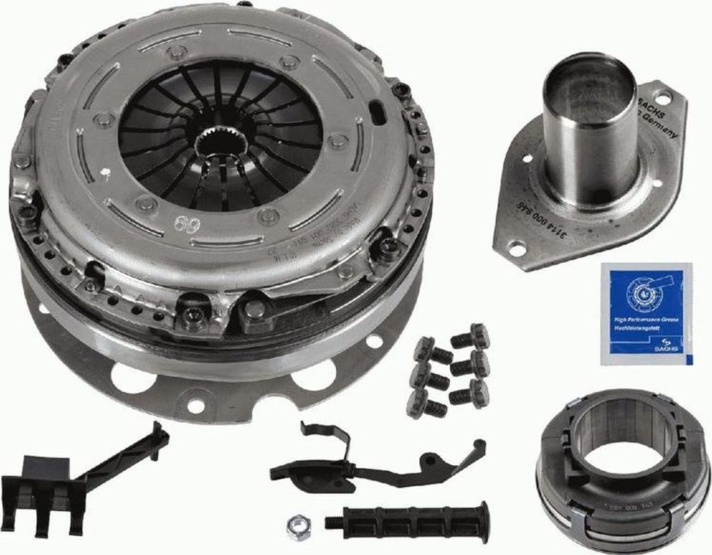 SACHS 2290 601 098 Kupplungssatz OE kompatibel mit Q5, A6 4G, A5 8T, A5 8F, A4 8K