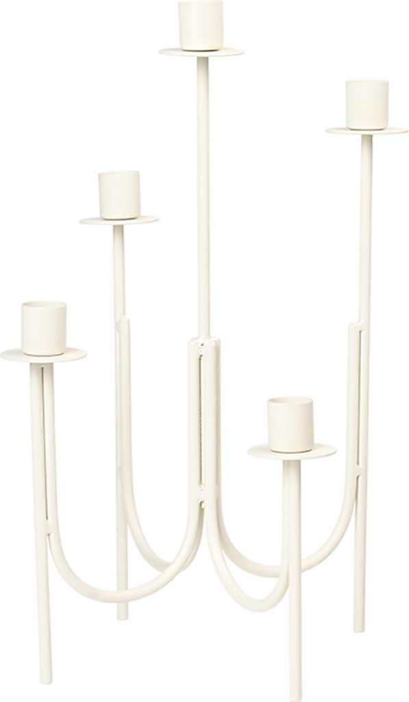 Broste Copenhagen Farri Leuchter white 36cm