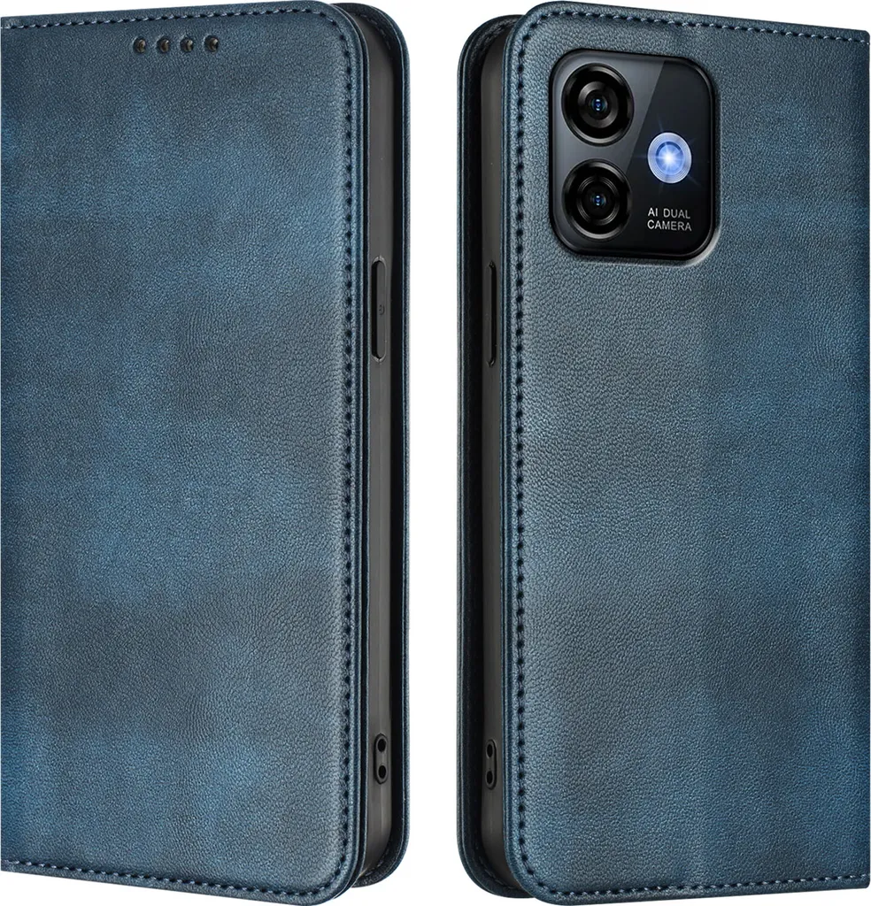 HAOYE Leather Folio Cover for Ulefone Note 16 PRO Cover, PU + TPU