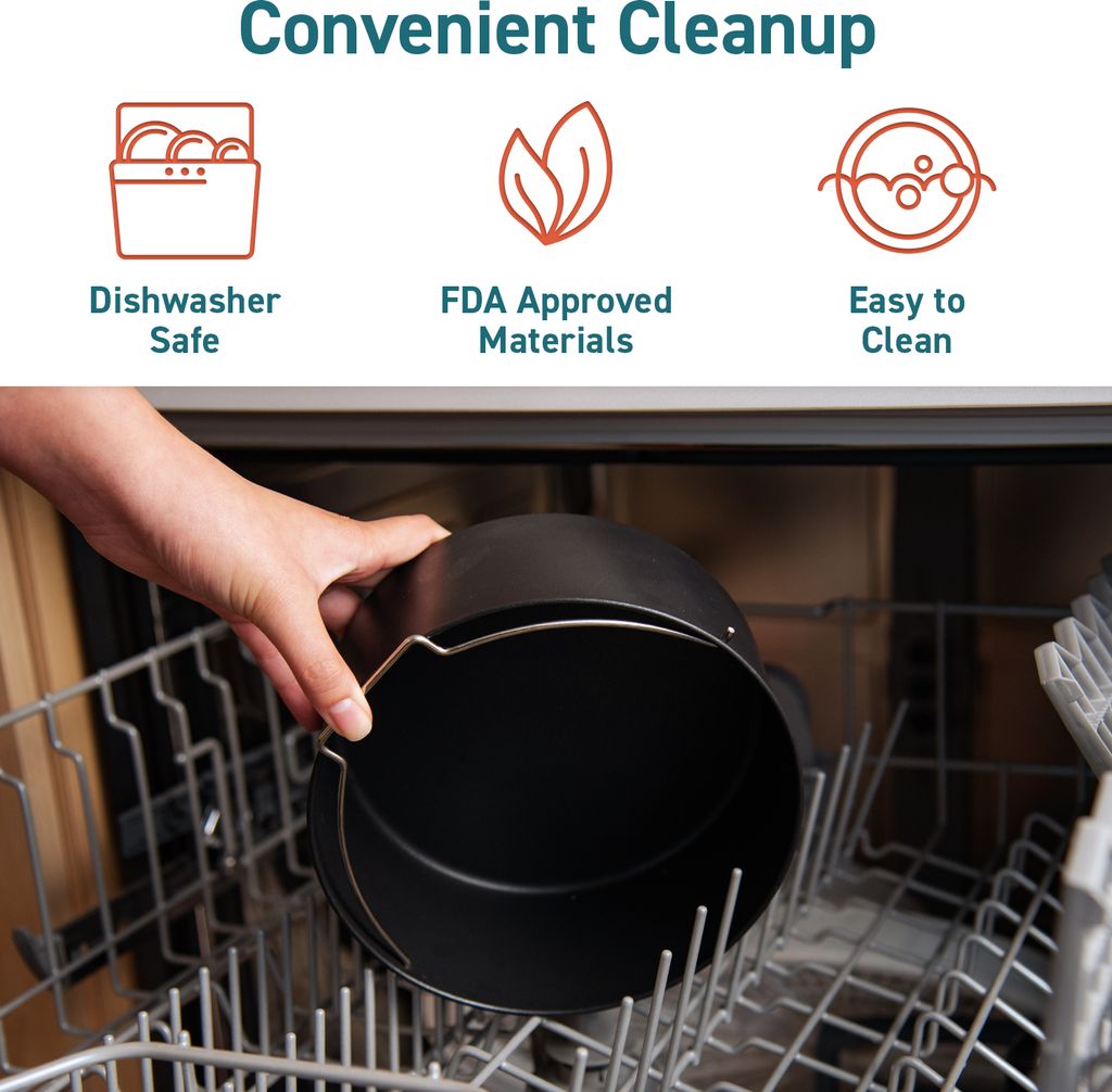 4 Timerknöpfe Für Tower Luftfritteuse - D-Welle 6mm, 30x15mm Schwarz