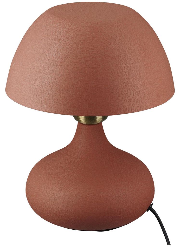 Gilde Tischleuchte, "Avanti", Eisen, rostbraun, VE 1, H. 23.5 cm, D. 18 cm 59690