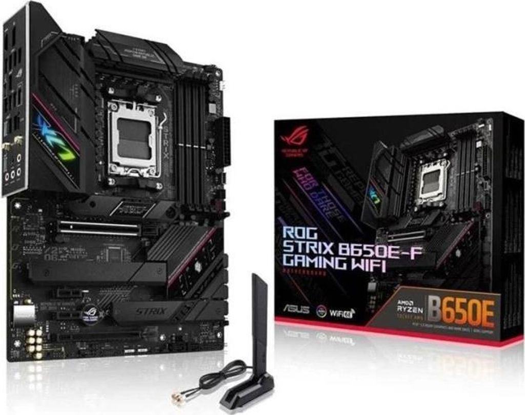 ASUS ROG STRIX B650E-F GAMING WIFI - AMD B650 - AM5 - ATX Mainboard
