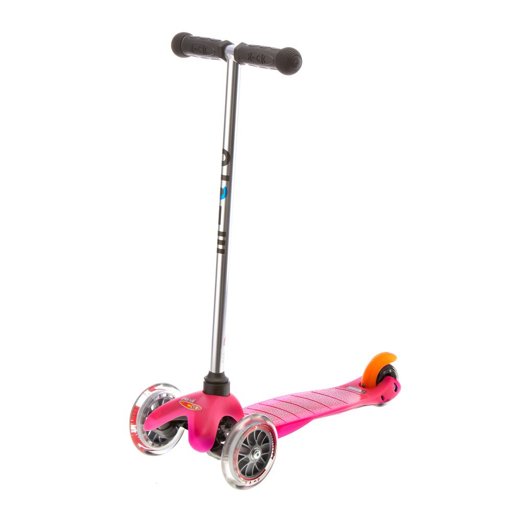 Kinderscooter Mini-Micro deluxe Scooter Kinderroller pink 