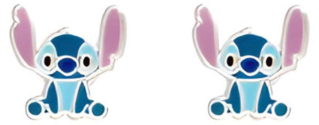 Oorbellen, oorbellen met clip, Disney, zilver, collectie Productafbeelding 