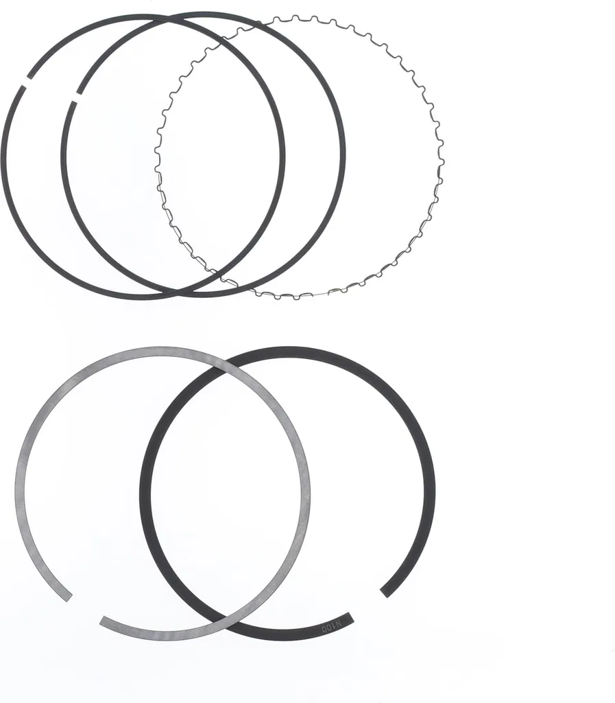 Segments piston Athena 98mm : stop perte de compression Husqvarna 610