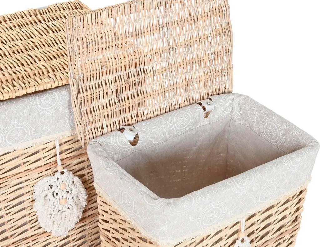 Ne cachez plus votre linge avec ce panier à linge Boho ESPRIT chic naturel - 4