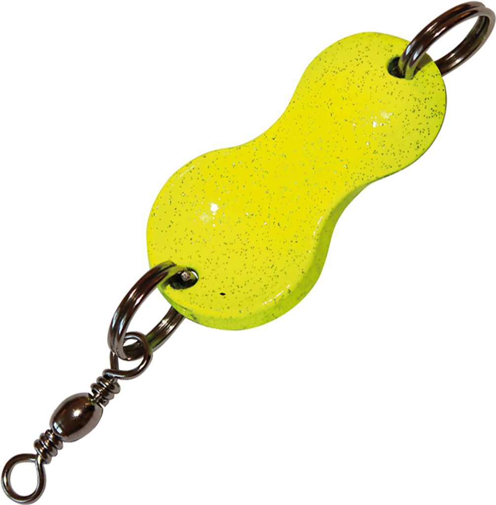Plattfischlöffel gelb/glitter : 80 Gewicht: 80