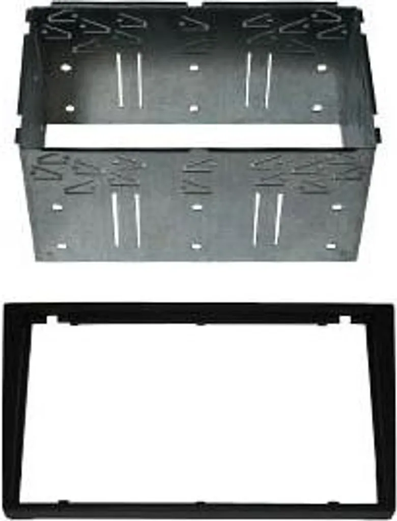 Support autoradio 2 DIN robuste avec cage métal pour Opel Agila
