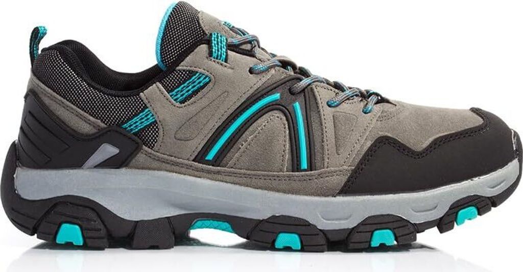 ZIVELA Outdoorschuhe | Trekking- & Wanderschuhe für Herren | Wanderschuhe Damen | Schuhe Winter | Low Bergschuhe (grau, EU Schuhgrößensystem, Er...