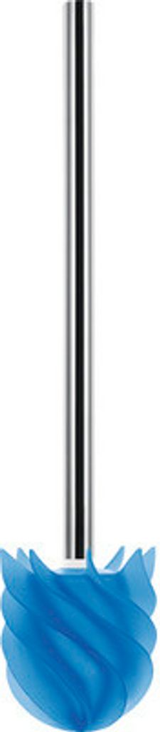 WC-Bürstengarnitur Loomaid edelstahl/blau mit Silikonkopf Produktbild 11
