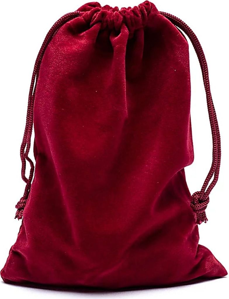 Samt-Geschenktasche bordeaux M -- 13x18cm online bestellen