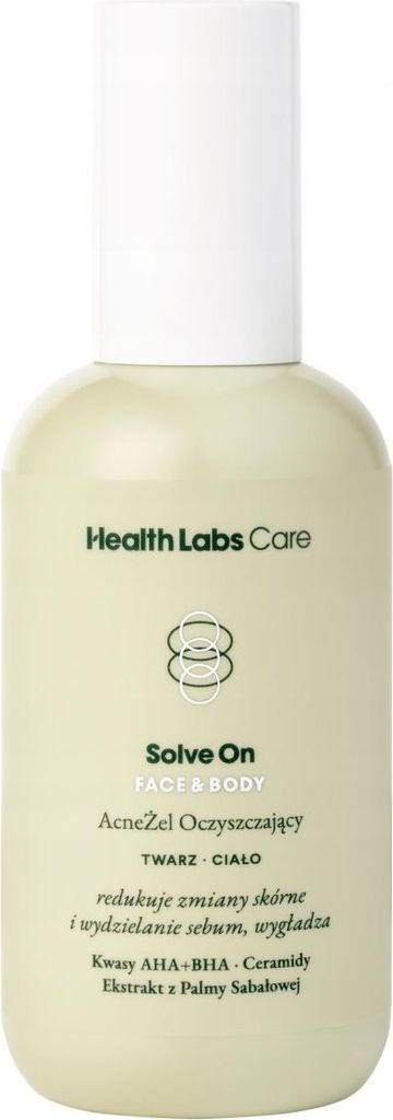 Healthlabs Solve On Face And Body Acne Cleansing Gel 200ml