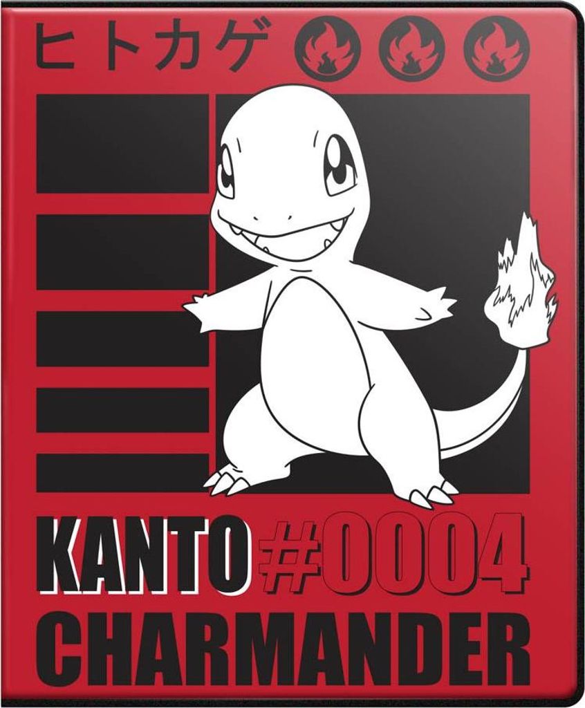 Ultra Pro Pokémon Glumanda #004 9 tasche Ordner Immagine del prodotto 
