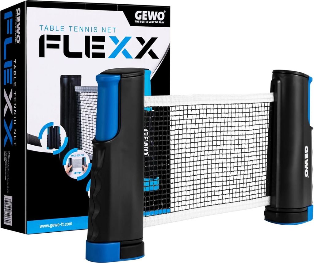 GEWO Tischtennisnetz FleXX – Ausziehbar bis 183 cm – zum Produktbild 