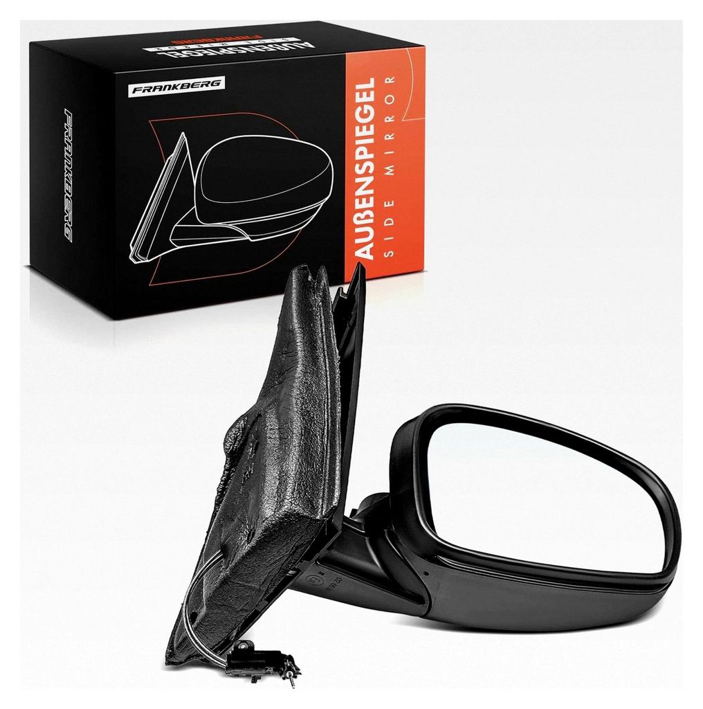 Manueller Seilzug Außenspiegel rechts, kompatibel mit Fabia II 542 Schrägheck 2006-2014 und Fabia II Combi 545 2007-2014