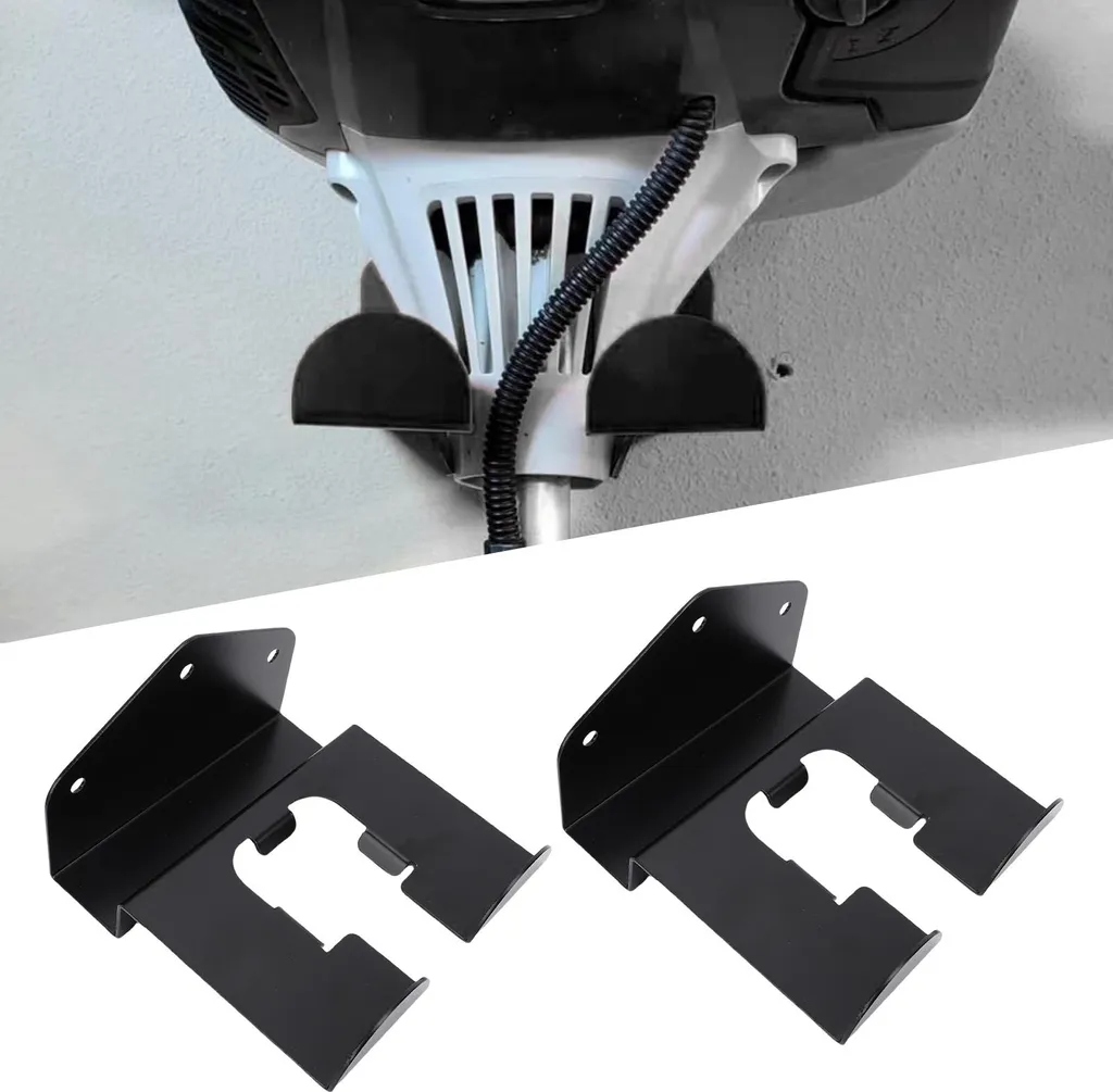 Support de rangement mural pour tondeuse et outils de désherbage - 2 pcs - 5