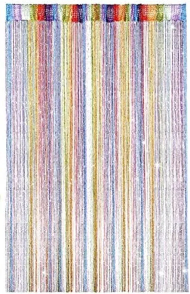 Rideau à perles papillon décoratif pour porte et queue de chat 90x200cm