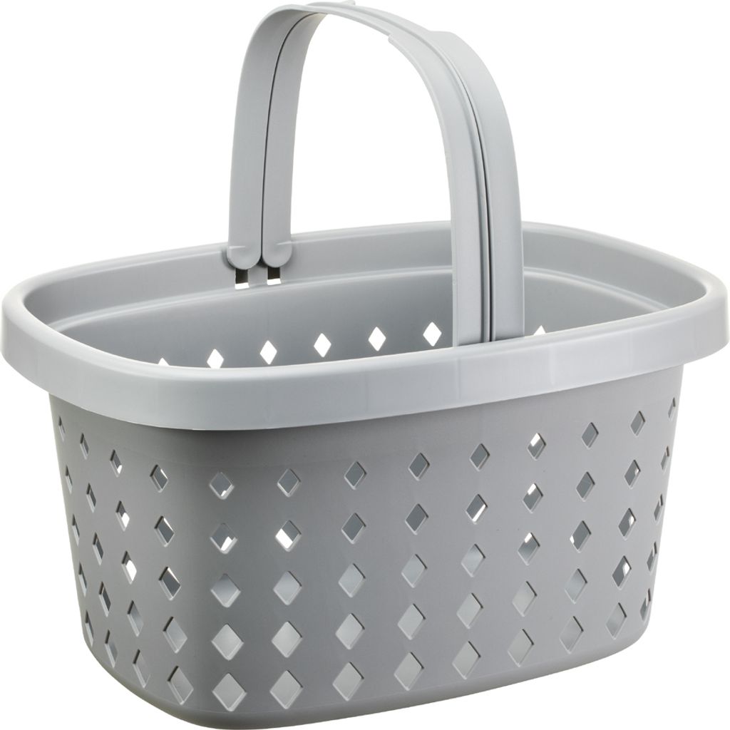 NHG Einkaufskorb SEOUL BASKET PP 16 Liter grau