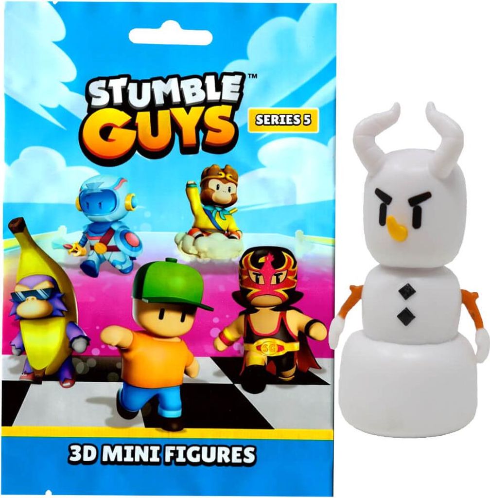 Stumble Guys 3D Sammelfiguren Serie 5 - Chrome - Figur 5. Chills