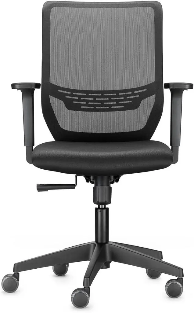 Fin Mal de Dos avec le Siège de Bureau Dauphin To-Sync Ergonomique Noir