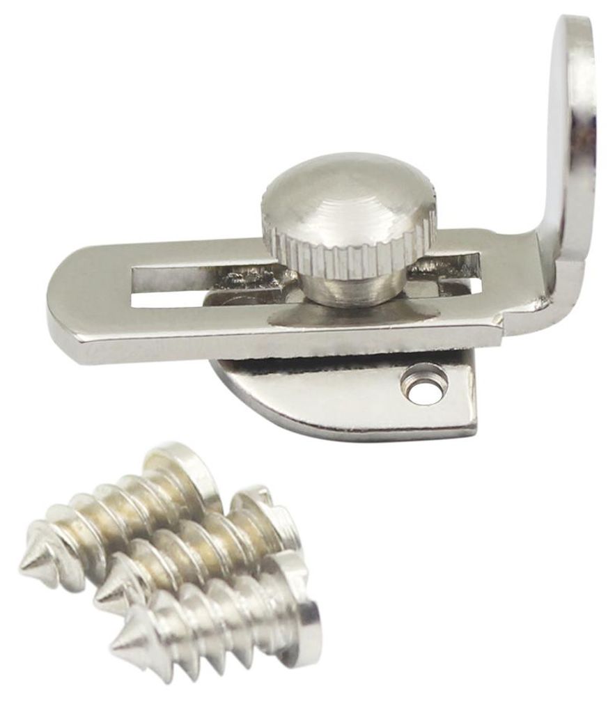 Daumenauflage aus vergoldetem Messing für Klarinetten- und Holzblasinstrumente mit Schrauben