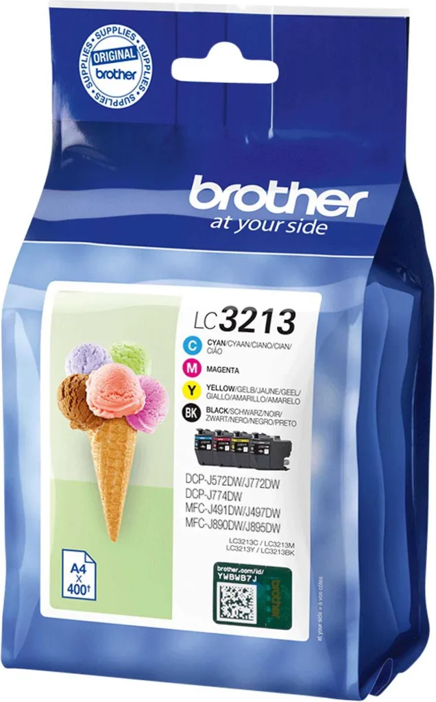 Multipack Brother LC3213 Originale - Kit 4 Cartucce Alta Resa
