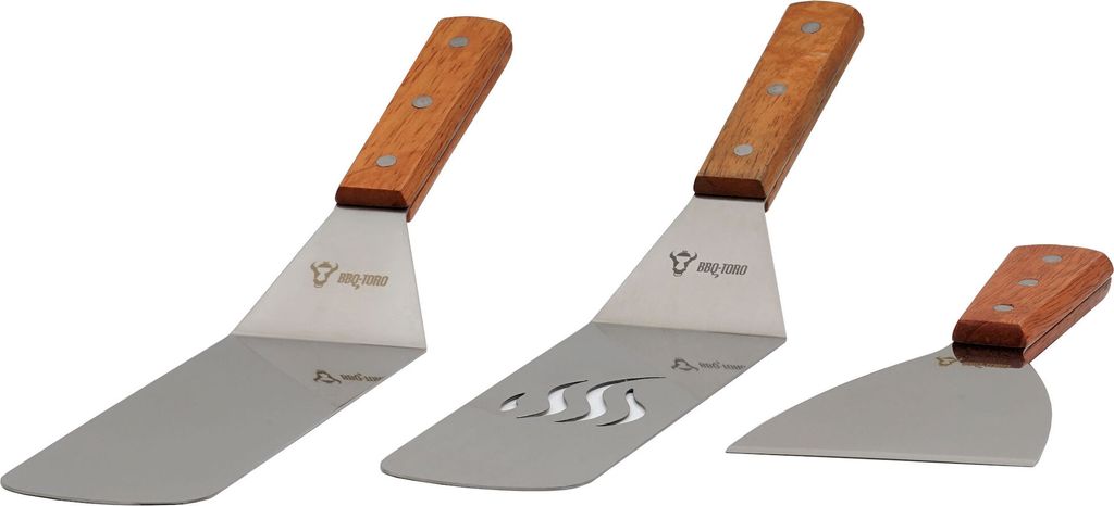 BBQ-Toro 9-teiliges Edelstahl Grill Plancha Zubehör Set | Produktbild 5