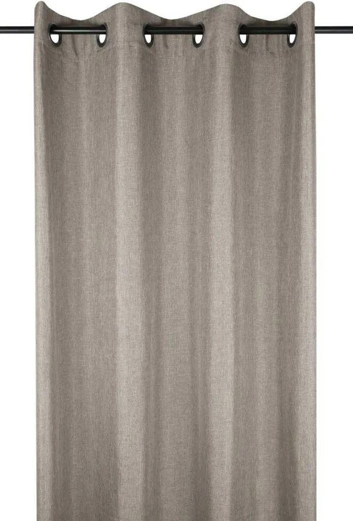 Tenda STOF BEA 140x280 Beige Terra | Tenda Arredo Effetto Lino