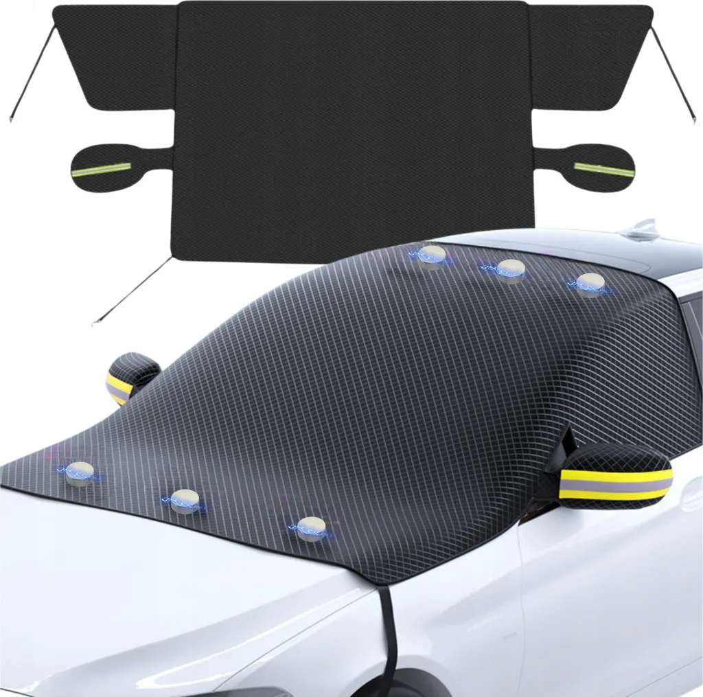 Couverture antigel magnétique pour pare-brise auto grand modèle XL