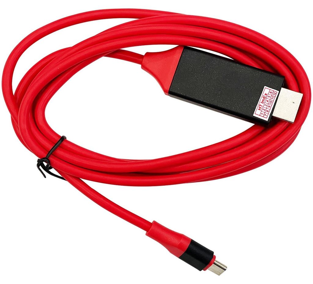 USB 3.1 TypC USB-C auf 4K HDMI HDTV Adapterkabel kompatibel mit Huawei MateBook HP Pavilion X2