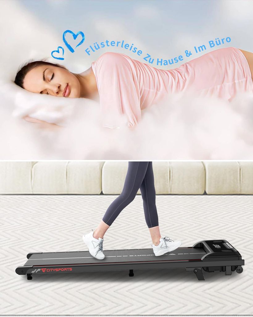 GEARSTONE Bežecký pás Elektrický bežecký pás pre domácnosť Obrázok produktu 6