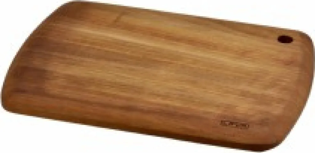 Tagliere Professionale Lava Metal 27x38 - Legno Iroko Top Gamma