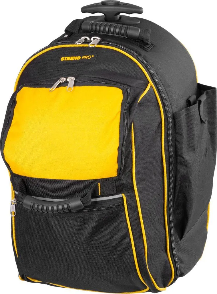 Sac à dos outils Strend Pro poignée télescopique et roues charge 20kg