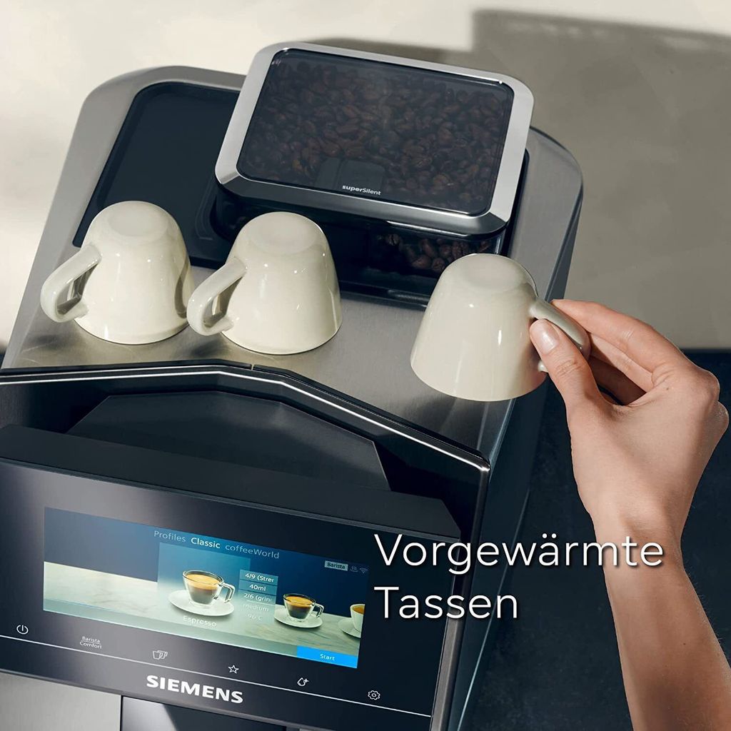 Siemens EQ.900 TQ903D03 Plně automatický kávovar z nerezové Obrázek produktu 11