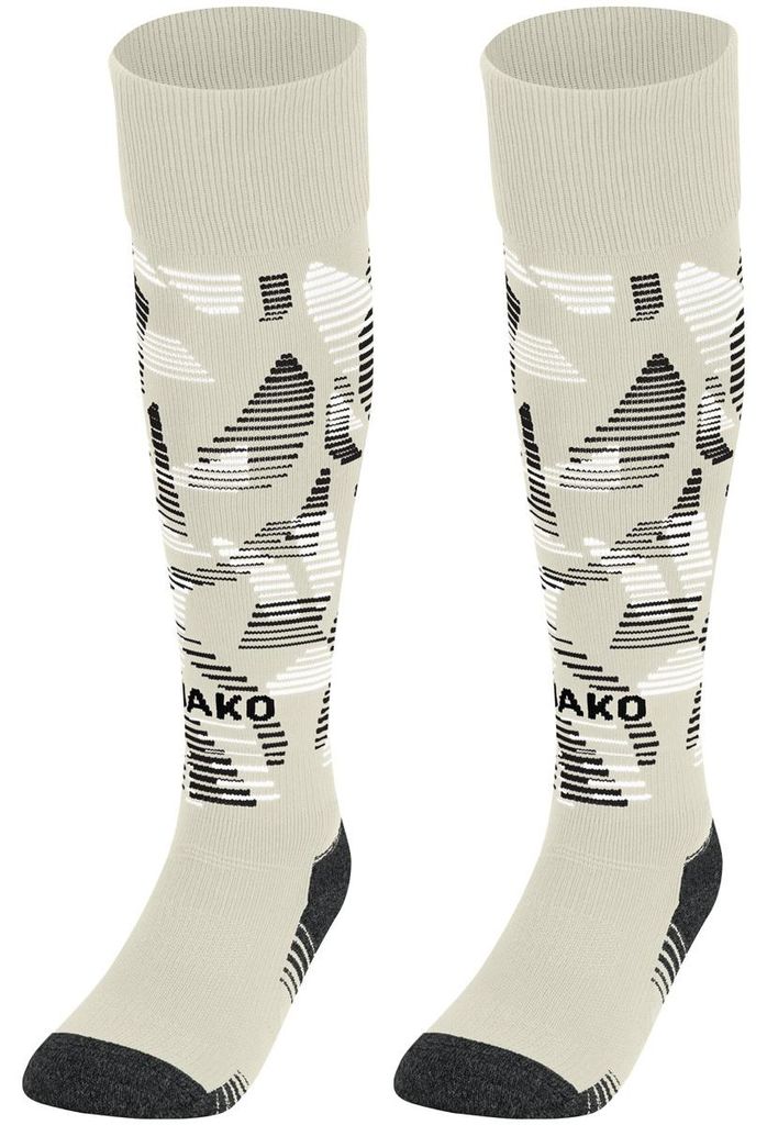 Jako Stutzenstrumpf Sonic - off white/schwarz/weiß, Größe:35-38